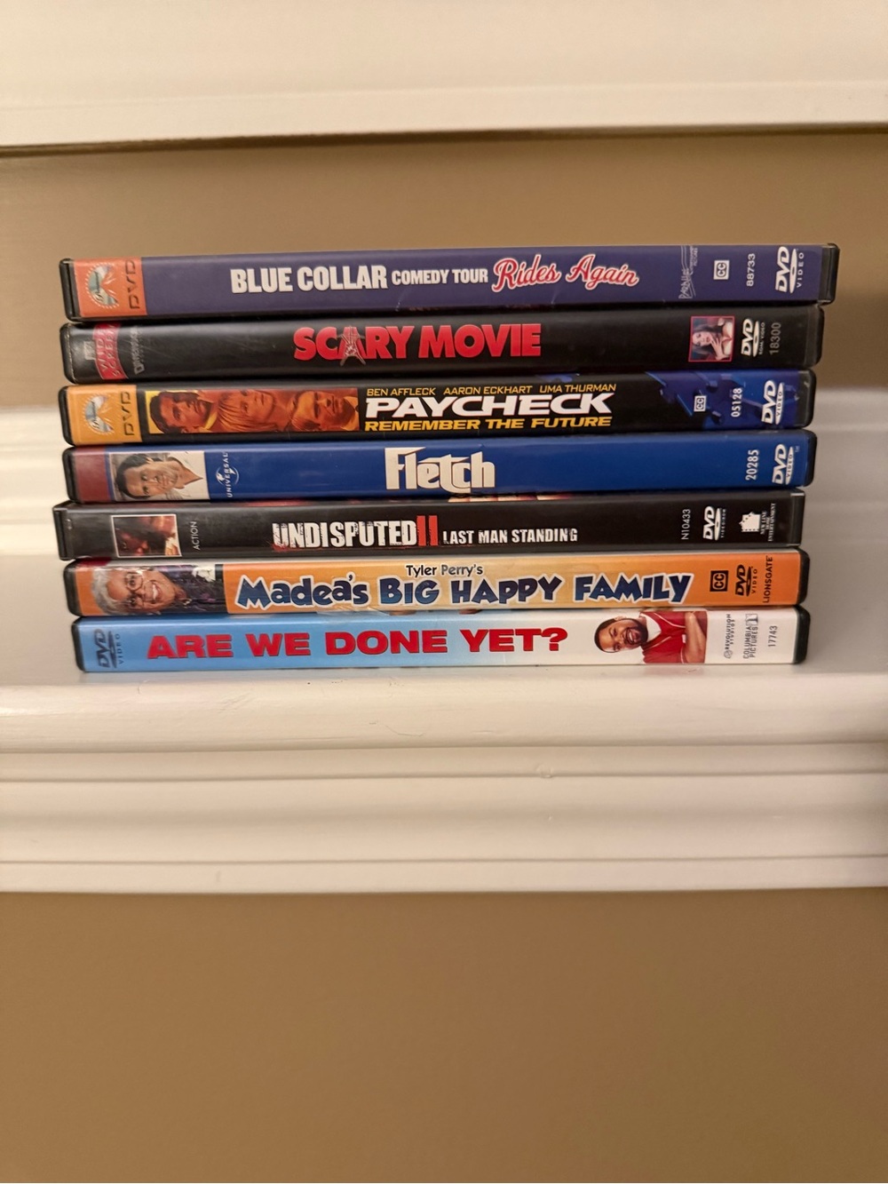 7 DVD Bundle Includes Are We Done Yet? And Scary Movie